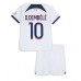 Paris Saint-Germain Ousmane Dembele #10 Dětské Oblečení Venkovní Dres 2023-24 Krátkým Rukávem (+ trenýrky)